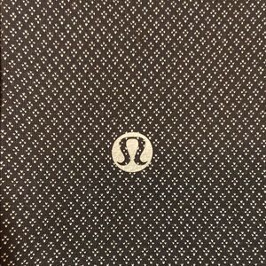 Lululemon Black&White Patterned Straight Leg Will Pant Leggings w/ Pockets